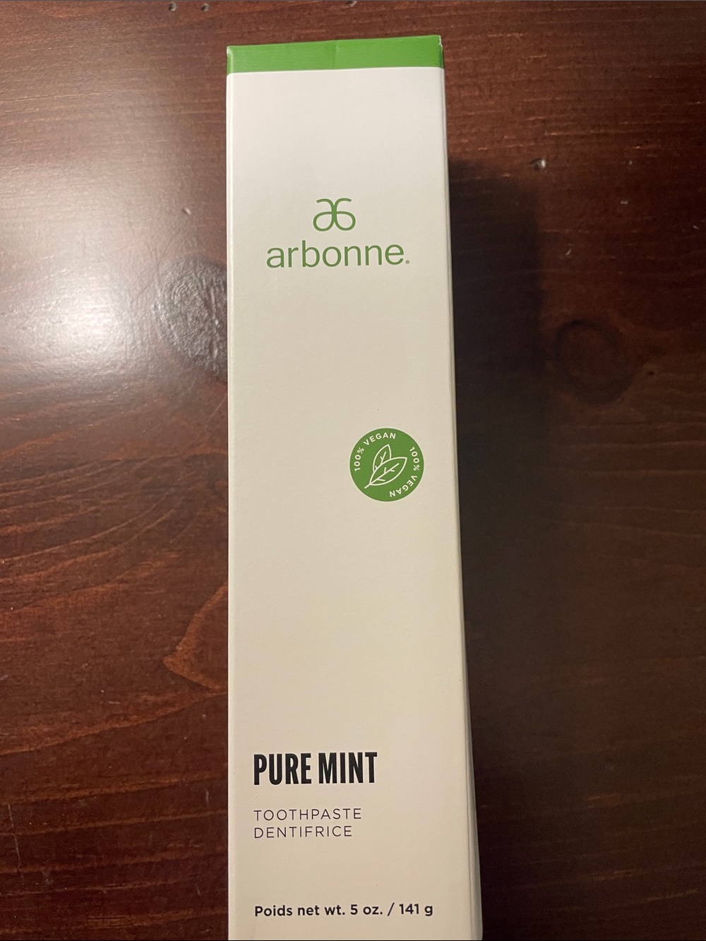 Arbonne Pure Mint Toothpaste — Brand New